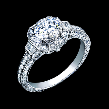 Three Sides of Diamonds +Art Deco Influence