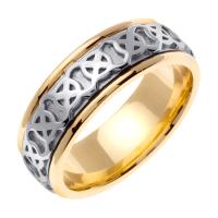 CELTIC KNOTS  7.5MM 14KT