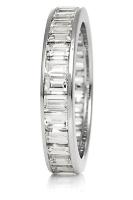 BAGUETTE CUT ETERNITY  BAND