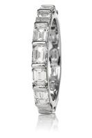 EMERALD CUT BAR SET 
