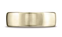 Yellow Gold 75mm Comfort-Fit Satin Finish Design Band