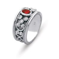 RUBY + DIAMOND BYZANTINE