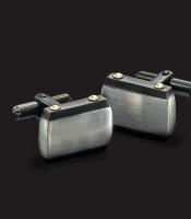 STAINLESS STEEL WITH TITANIUM AND 14K GOLD ACCENT