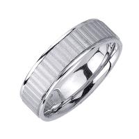 FLUTED CENTER MATTE FINISH