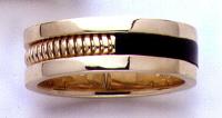 14kt and onyx gold wedding band 14kt and onyx gold wedding band