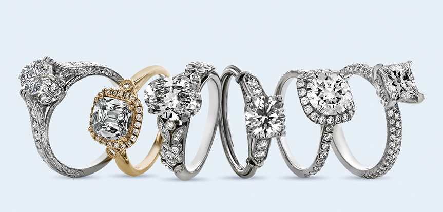 engagement ring, diamond ring, vintage design, pave diamonds