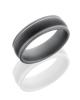Tungsten and Ceramic 7mm Domed Band