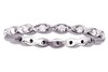 MARQUISE SHAPES ETERNITY BAND SET WITH  DIAMONDS IN GOLD OR PLATINUM 2MM