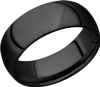 Zirconium 8mm domed band